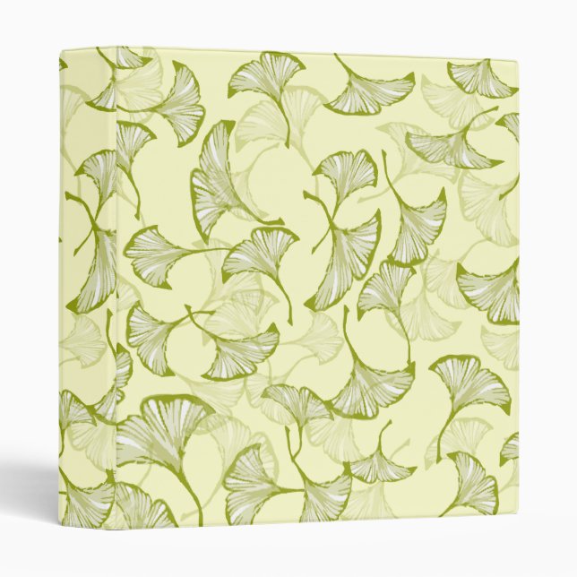 Ginkgo Leaves Binder (Front/Spine)