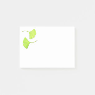 Ginkgo Leaves Botanical Art Post-it Notes