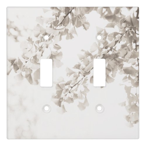 Ginkgo Leaves Dream 2 wall decor art  Light Switch Cover