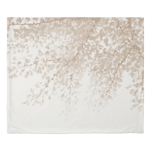 Ginkgo Leaves Dream 6 #nature #art Duvet Cover (Front)