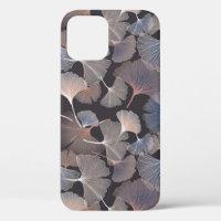 Ginkgo leaves: elegant natural pattern.