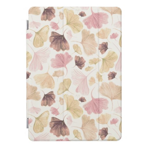 Ginkgo Leaves in Pixie Pink iPad Smart Cover