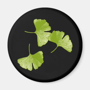 Ginkgo Leaves Magnet