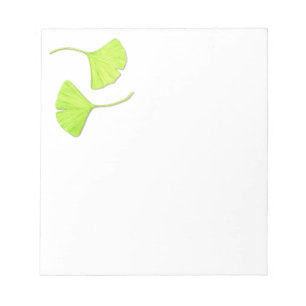 Ginkgo Leaves Notepad