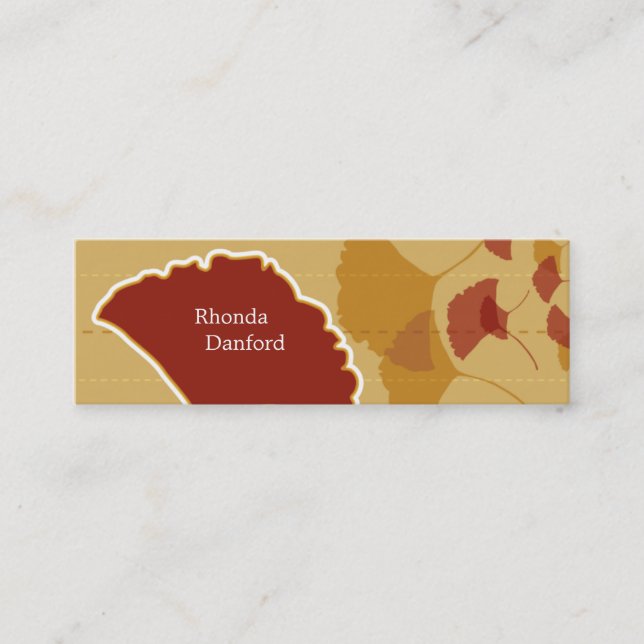 Ginkgo Skinny Profile Card (Front)