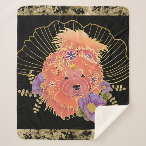 GINKGO SPIRIT  Chow Sherpa Blanket