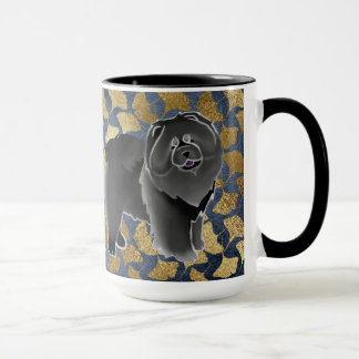 GINKGO the black chow Mug