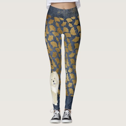 GINKGO the cream chow LEGGINGS Leggings