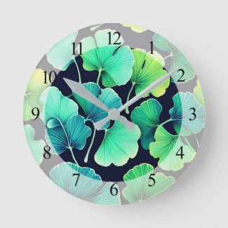 Ginko biloba leaves 