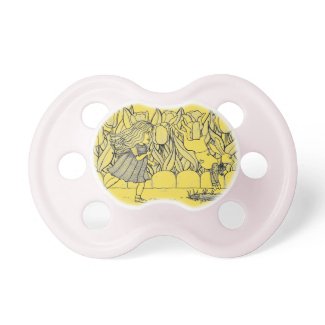 GINNY PEARL FOR BABY Alice in Wonderland Designs Pacifier