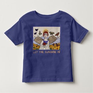 GINNY PEARL FOR KIDS , Sunshine Angel Toddler T-shirt