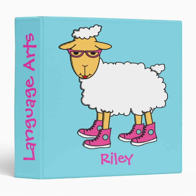 Ginny the sheep binder (Front/Spine)