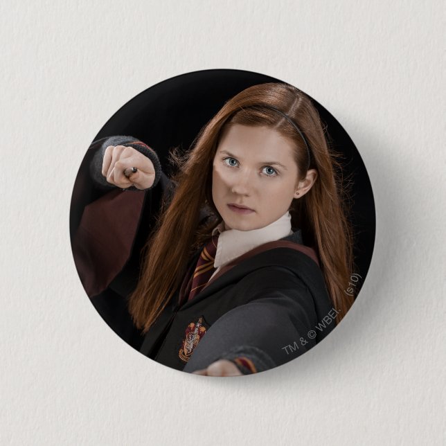 Ginny Weasley Pinback Button (Front)