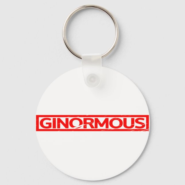 Ginormous Stamp Keychain (Front)
