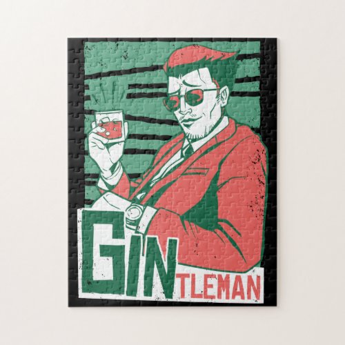 Gintleman Gin Lovers Jigsaw Puzzle