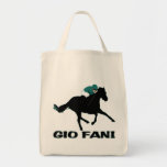 Gio Ponti Fan Grocery Tote Bag at Zazzle