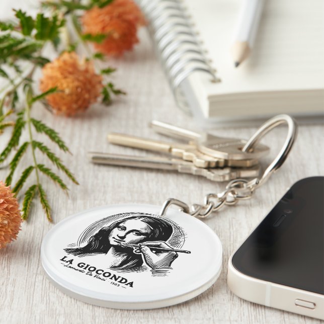 Gioconda Keychain (Front Right)