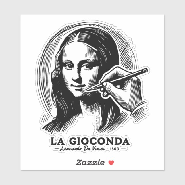 Gioconda Sticker (Sheet)
