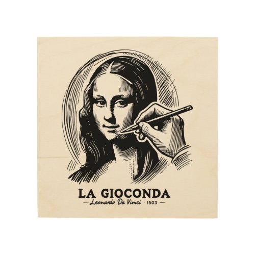 Gioconda Wood Wall Art