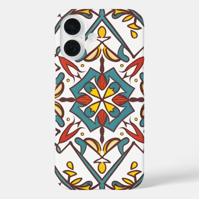 giometric mosaic, Mandala Pattern Case-Mate iPhone Case (Back)