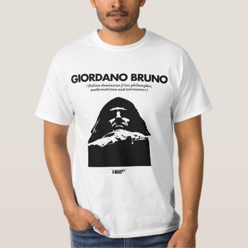 Giordano Bruno white  T_shirt