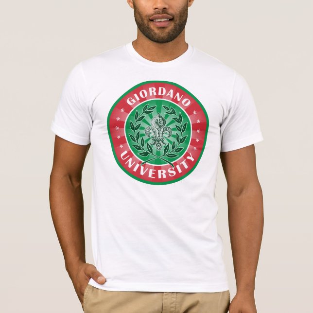 Giordano University Italian T-Shirt (Front)