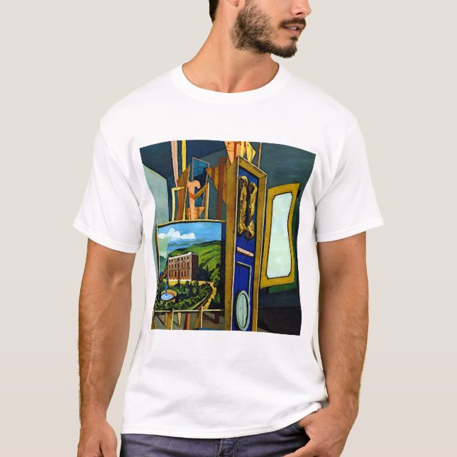 Giorgio de Chirico Great Metaphysical Interior T-Shirt (Front)