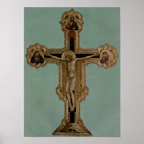Giotto di Bondone  Kruzifix Crocifisso Scrovegni Poster