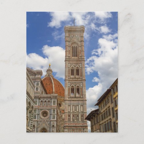 Giottos Bell Tower in Florence Italy Postcard