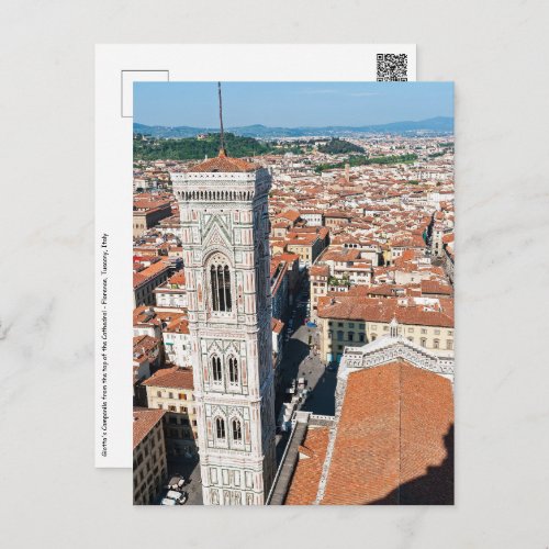 Giottos Campanile _ Florence Tuscany Italy Postcard
