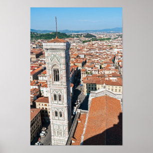 Giotto's Campanile - Florence, Tuscany, Italy Poster