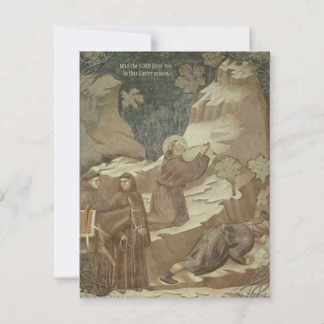 Giotto's St. Francis Easter Cards (Front)