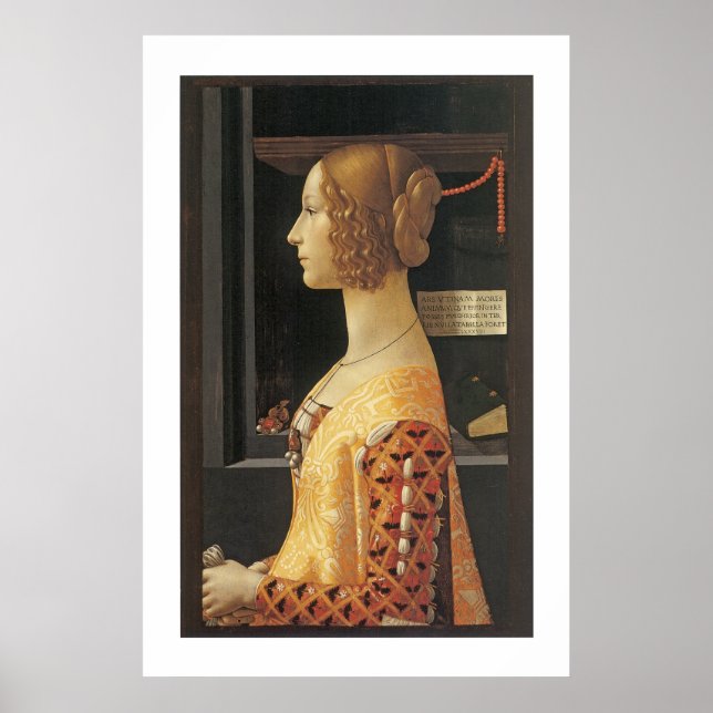 Giovanna degli Albizzi Tornabouni Poster (Front)