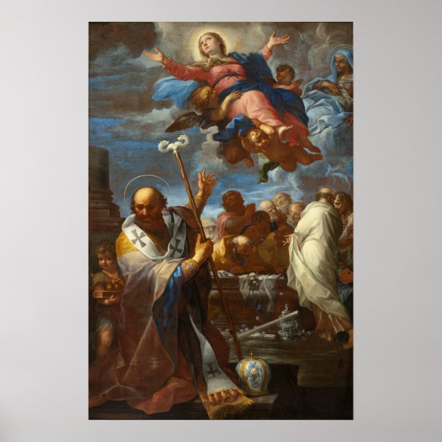Giovanni Battista Lenardi The Assumption Poster (Front)