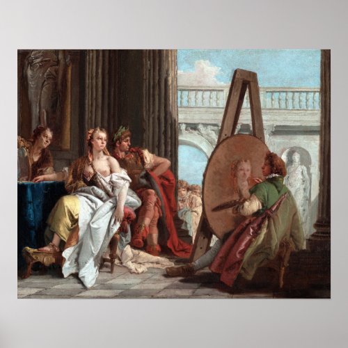 Giovanni Battista Tiepolo Alexander the Great Poster