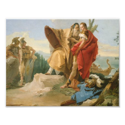 Giovanni Battista Tiepolo _ Rinaldo and the Magus Photo Print