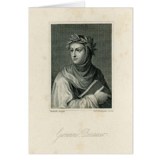 Giovanni Boccaccio Cards (Front)