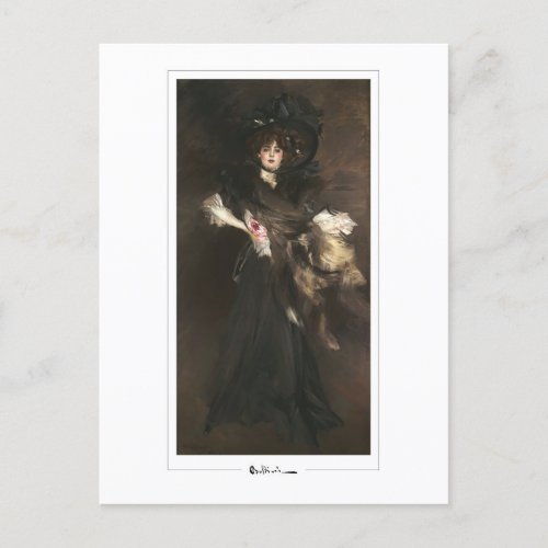 Giovanni Boldini 207 _ Fine Art Postcard