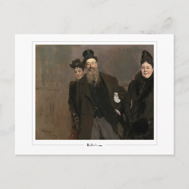Giovanni Boldini #251 - Fine Art Postcard (Front)