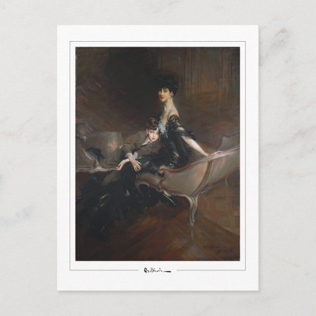 Giovanni Boldini #64 - Fine Art Postcard (Front)