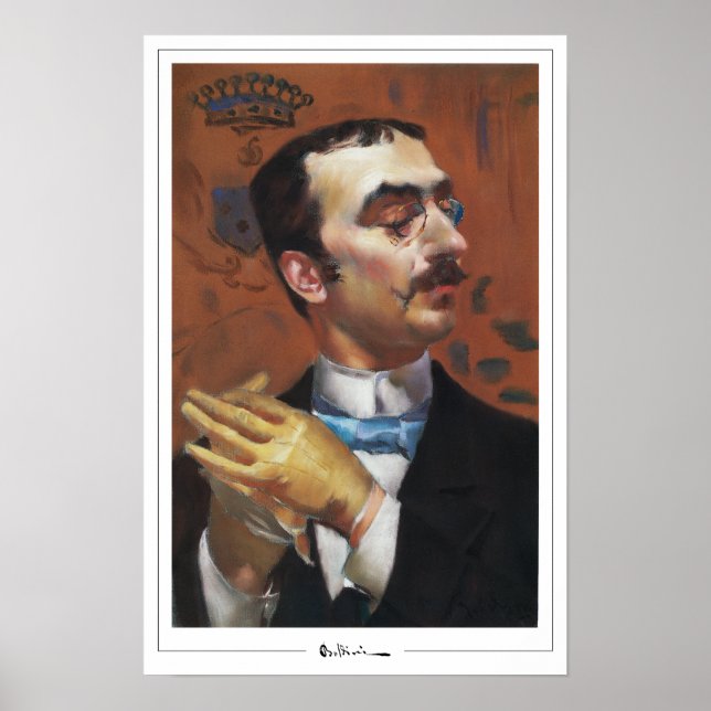 Giovanni Boldini Zedign Art Poster #201 (Front)