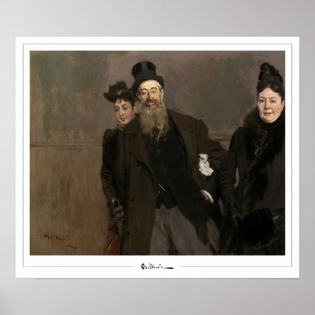 Giovanni Boldini Zedign Art Poster #251 (Front)