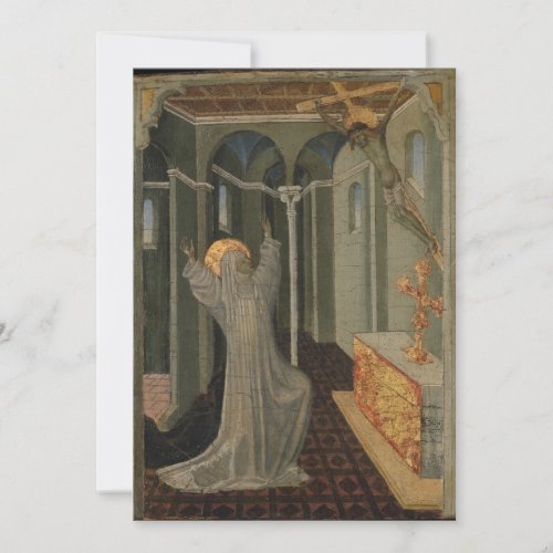 Giovanni di Paolo _ Saint Catherine of Siena Recei Invitation