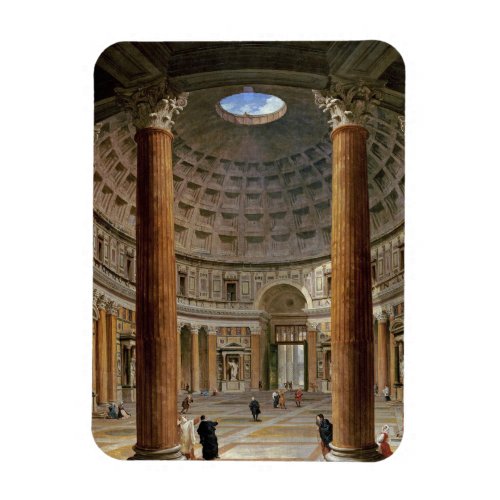 Giovanni Paolo Panini _ The Pantheon Rome Magnet
