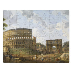 Giovanni Paolo Panini View of the Colosseum Jigsaw Puzzle