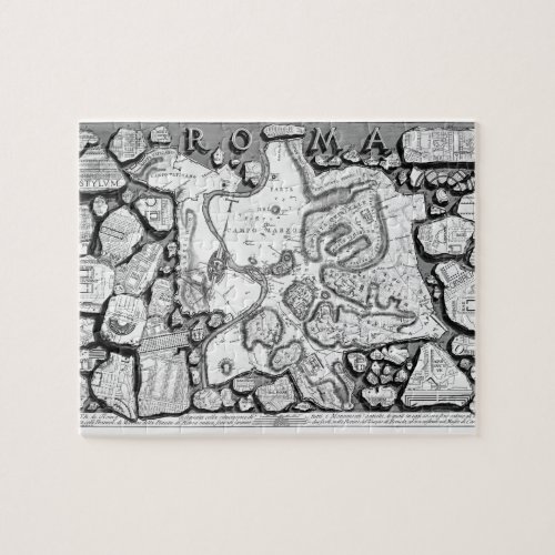 Giovanni Piranesi_Map of ancient RomeForma Urbis Jigsaw Puzzle