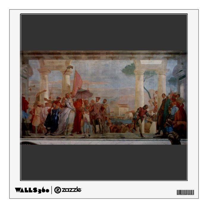 Giovanni Tiepolo  The reception of Henry III Room Decal