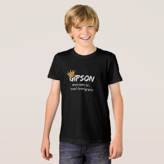 Gipson Pres Sr. Great Greatgrand (youth) Tri-Blend Shirt