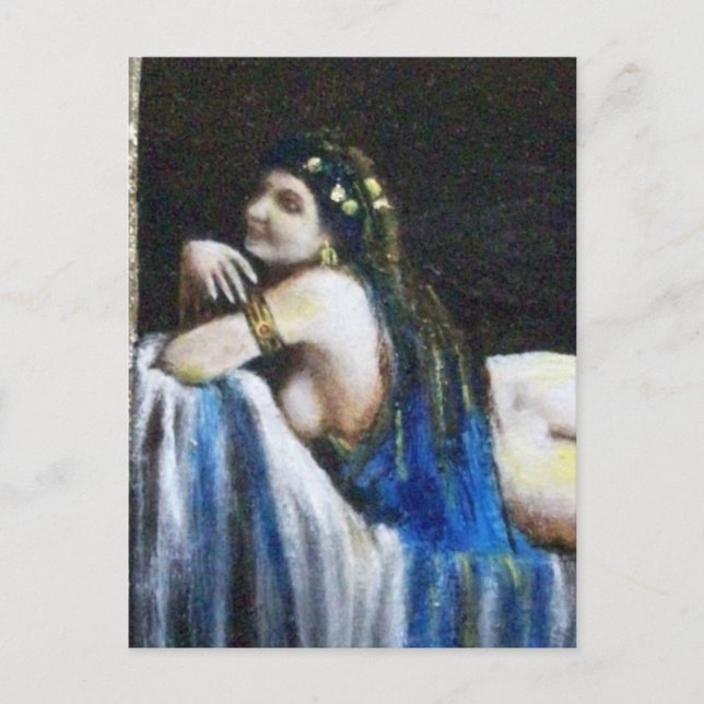 GIPSY BLUE POSTCARD (Front)