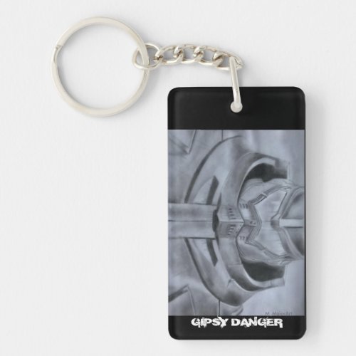 Gipsy Danger Pacific Rim Keychain